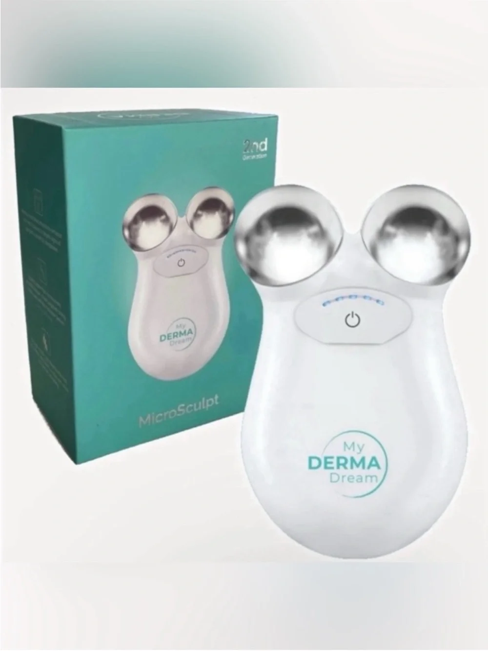 MicroSculpt Facial Toning Device - White 2nd Generation